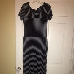 Striped Maxi Dress